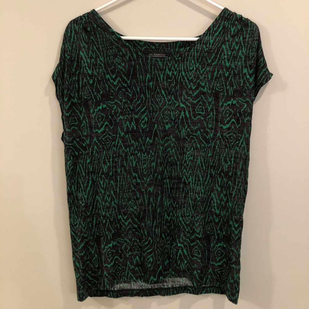Soft flowy anthropology top